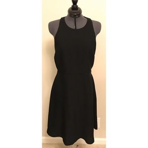 BANANA REPUBLIC black shift sleeveless dress 4